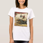 二馬法、サーカスのパフォーマンス、1874年頃。 Tシャツ (正面)