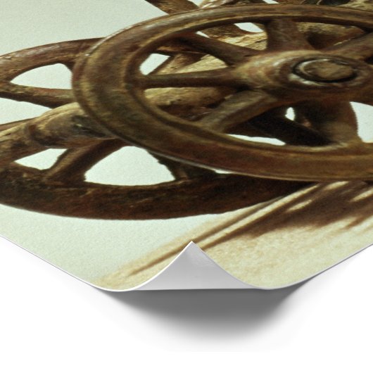 二馬車模型 ポスター (角)