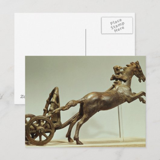 二馬車模型 ポストカード (正面/裏面)