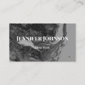 （二）個人カード、抽象芸術 名刺 (正面)