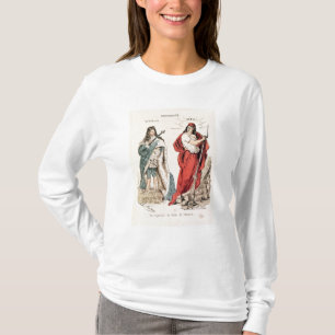 互いでまぶしく光るパリおよびバーセイルズ1871年 Tシャツ