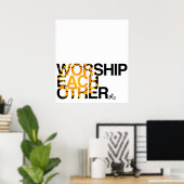 互いにポスターを貼り合う ポスター (ホームオフィス)