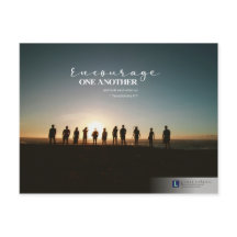 互いに励まし合う（1テサロニケ5:11）