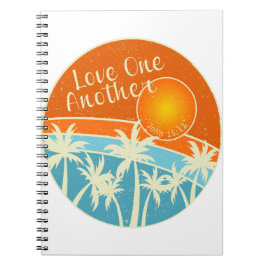 互いに愛しあおう キリスト教 デザイン ノートブック