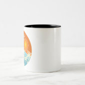 互いに愛し合いましょう キリストデザイン ツートーンマグカップ (中央)