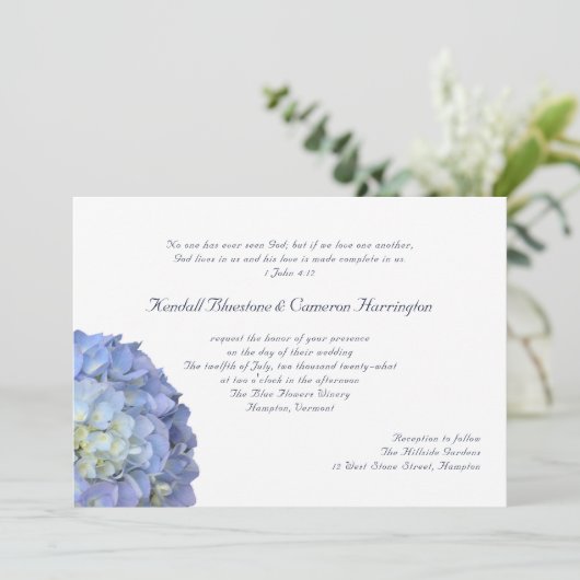 互いに愛し合うキリスト教の聖なる書物、 経典結婚 招待状 (スタンド正面)