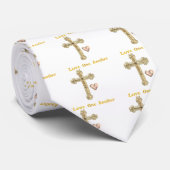 互いに愛し合う金ゴールド ネクタイ (ロール)