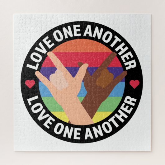 互いに愛し合う ジグソーパズル (縦)