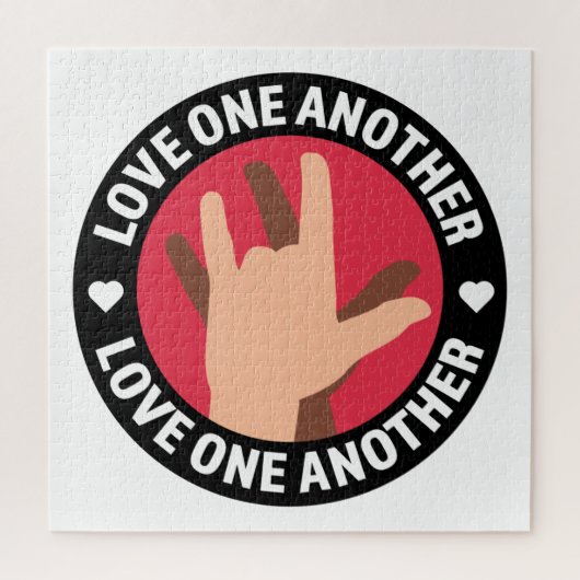 互いに愛し合う ジグソーパズル (縦)