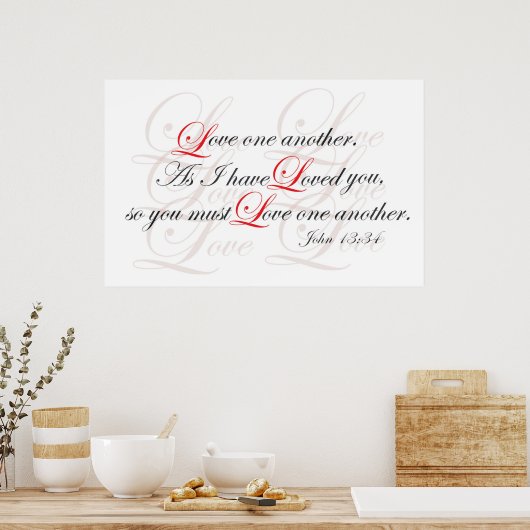 互いに愛し合う ポスター (キッチン)