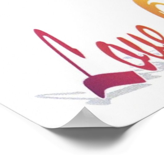 互いに愛し合う ポスター (角)