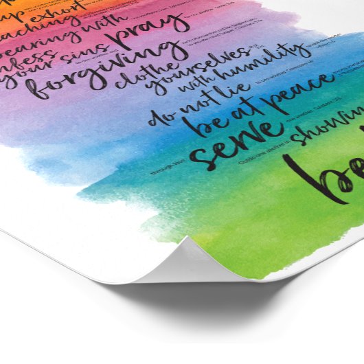 互いに愛し合う ポスター (角)