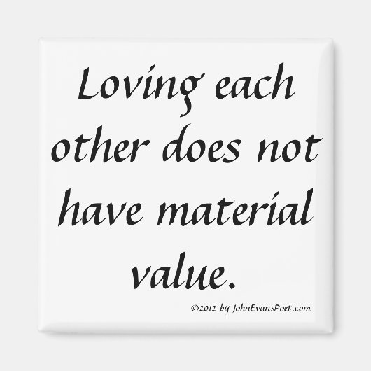 互いに愛し合う マグネット (正面)