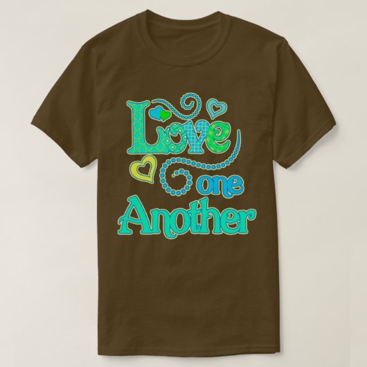 互いに愛し合う Tシャツ (デザイン正面)