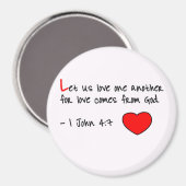 互いに愛し合おう マグネット (正面/裏面)