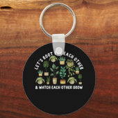 互いに根を張って見よう キーホルダー (正面)