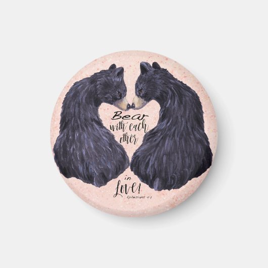 互いに耐え合う マグネット (正面)