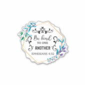 互いに親切である シール (正面)