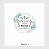 互いに親切である シール (シート)