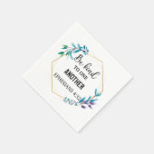 互いに親切である スタンダードカクテルナプキン (角)