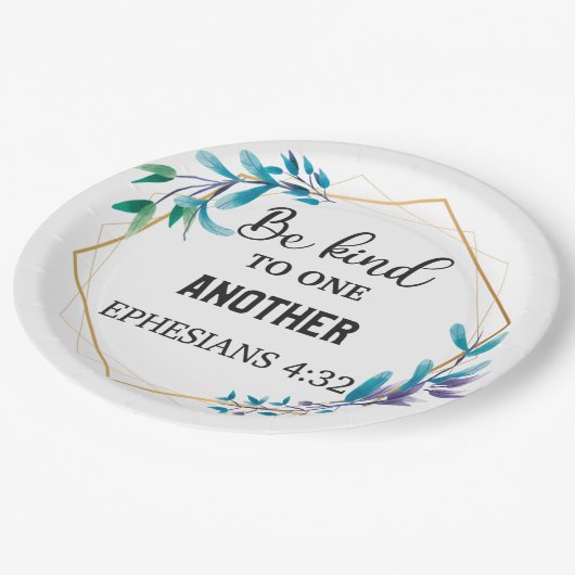 互いに親切である ペーパープレート (アングル)