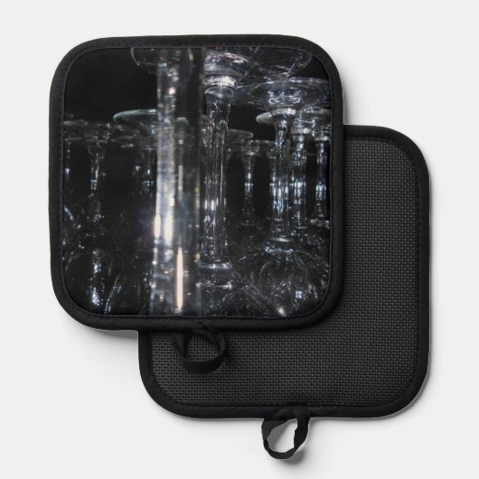 互いに跳ね返ること 鍋敷き (正面/裏面)