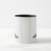 互いを見ている王および女王のカエル マグカップ (中央)