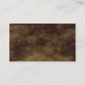 互い違いの調子-惑星ブラウン 名刺 (裏面)