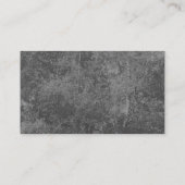 互い違いの調子-樺の木-灰色 名刺 (裏面)