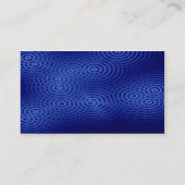 互い違いの調子-電気雨(青い) 名刺 (裏面)
