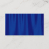 互い違いの調子-青いカーテン 名刺 (裏面)
