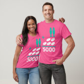 五つのパンと二匹の魚は5000人のクリスチャンに等しい Tシャツ (ユニセックス)