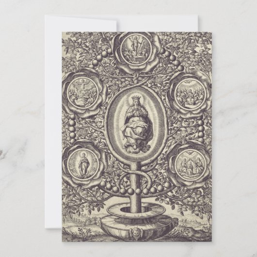 五つの栄光の秘密 招待状 (正面)