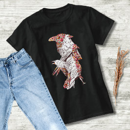 五つの白カラス Tシャツ