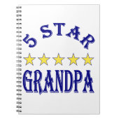 五つ星のじいちゃん ノートブック (正面)