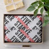 五つ星の美容師 薄葉紙 (ギフト)