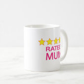 五つ星ママ コーヒーマグカップ (正面右)