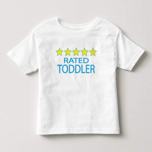 五つ星 トドラーTシャツ (正面)