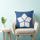 五つ菱 (十割作図) クッション (椅子)