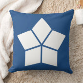 五つ菱 (十割作図) クッション (ブランケット)