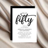 五エレガント十誕生日 招待状