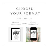 五エレガント十誕生日 招待状