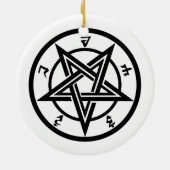 五クラシック角形 セラミックオーナメント (裏面)