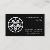 五クラシック角形 名刺 (正面)