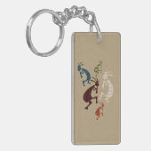 五ココペリ キーホルダー (正面左)