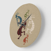 五ココペリ ラージ壁時計 (傾斜)