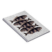 五ストライプの魚 ノートブック (右側)