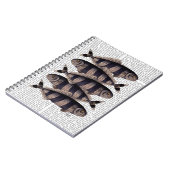 五ストライプの魚 ノートブック (左側)