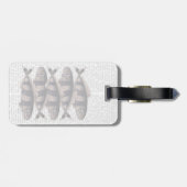 五ストライプの魚 ラゲッジタグ (裏面横)