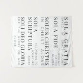 五ソラス宗教改革タペストリー タペストリー (正面(横))